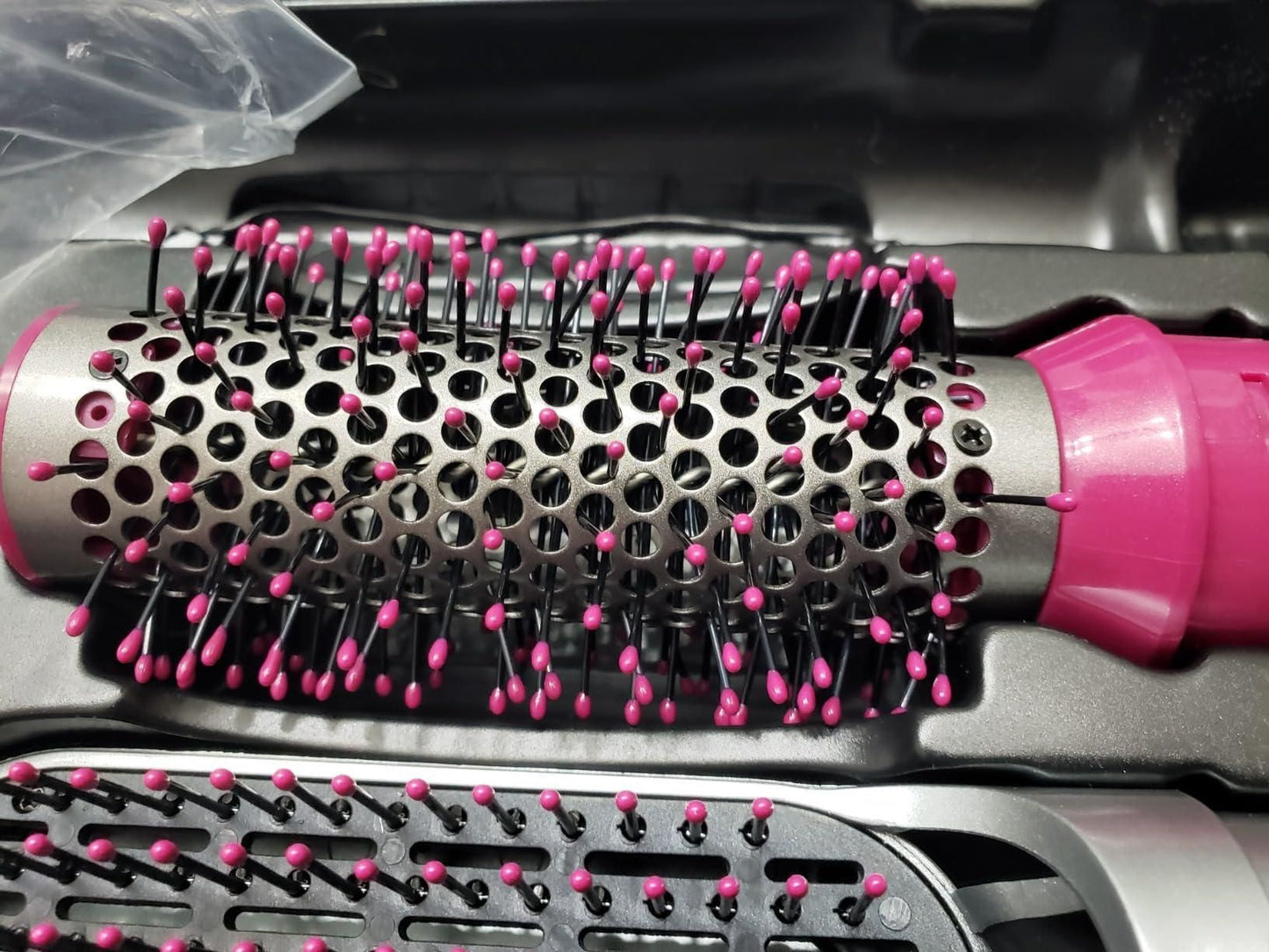 5-in-1 Hair Styling Tool: Curl, Straighten, Dry, Volumize & Smooth with Negative Ion Technology